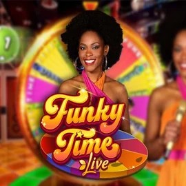 Funky Time slot visual from Evolution available on vipsluckbet.com
