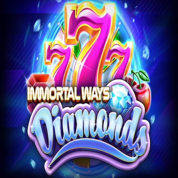 Immortal Ways Diamonds online game logo by RubyPlay on vipsluckbet.com