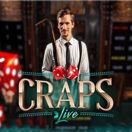 Live Casino logo of Live Craps from Evolution at VipLuck Casino