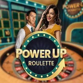 PowerUP Roulette logo by Pragmatic Play VipLuck Casino