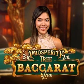 Prosperity Tree Baccarat slot logo by Evolution at VipLuck Casino